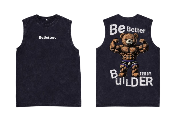 Teddy builder tank-top